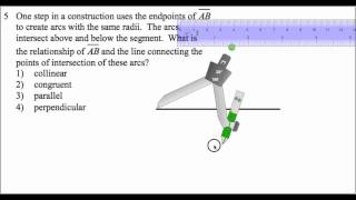 Geometry Regents Aug 2010 [upl. by Whiffen936]