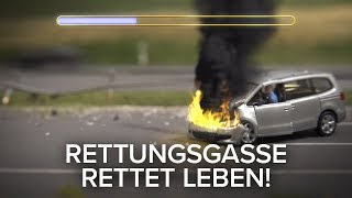 Neue Version Rettungsgasse rettet Leben [upl. by Read]