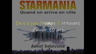 Quand on arrive en ville KARAOKE by DANIEL BALAVOINE  lucien depuydt karaoke [upl. by Biddie]