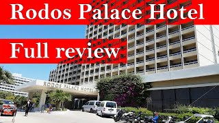 RODOS PALACE HOTEL Rhodes Greece  FULL tour and review [upl. by Floyd384]