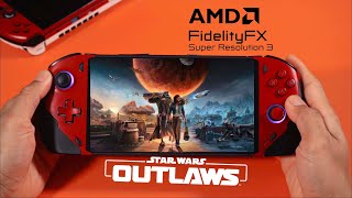 OneXfly F1  Star War Outlaws  7840U  FRS 30 Settings  30W  Gameplay  Lets See [upl. by Asaret718]