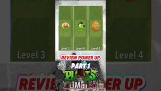 Review Power Up Plant Versus Zombie Part 1 Pvz Fusion [upl. by Ayisan]