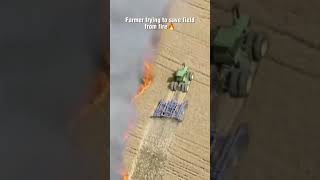 Farmers DESPERATE Battle to Save Field from FIRE [upl. by Kreitman]