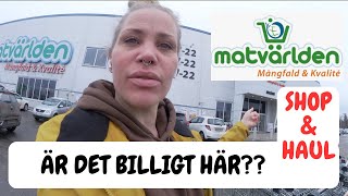 MATVÄRLDEN  ÄR DET BILLIGT OREDIGERAD VIDEO [upl. by Charron]