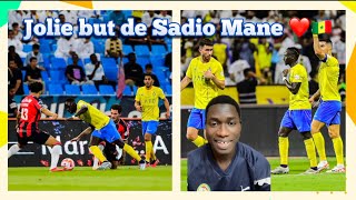 Waouw jolie but de Sadio Mane avec Ronaldo  Al nassr 31 Al read [upl. by Eeroc]