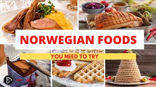 Most Popular Norway Foods  Norwegian Cuisine  Mest populære norske matvarer  Norsk mat [upl. by Aletha]