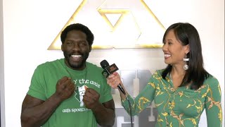 Jared Cannonier Reacts to Khamzat Chimaev vs Gilbert Burns Israel Adesanya Title Fight [upl. by Latta848]