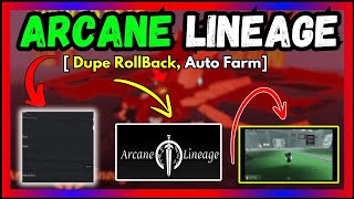 ARCANE LINEAGE DUPE SCRIPT  Free Download and Copy [upl. by Ahsirtap]