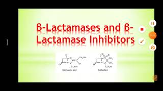 BetaLactamase InhibitorsClavulanic acidShiv Bhadra Singh [upl. by Aremaj]