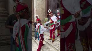 🤩 Así se coloca un nuevo palo de los Voladores de Papantla en Cuetzalan Puebla 🇲🇽 🎥IG omargonval [upl. by Terti]