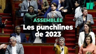 Les députés ont tenté des punchlines plus ou moins réussies en 2023 [upl. by Behlau]