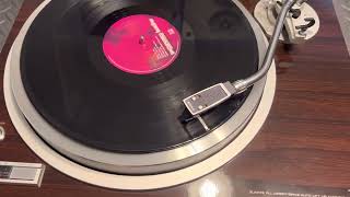 Kenwood Trio KP700D Turntable Demo [upl. by Frayne]