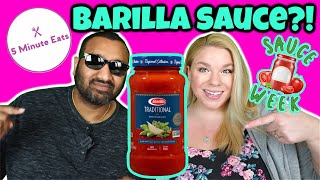 Barilla Pasta Sauce Traditional Review [upl. by Padraic886]