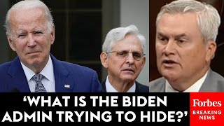 JUST IN James Comer Tears Into AG Garland Over Unacceptable Withholding Of Biden Recordings [upl. by Ernie]