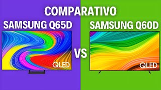 SAMSUNG Q65D VS SAMSUNG Q60D  O QUE MUDA QUAL A MELHOR QLED DA SAMSUNG 2024 [upl. by Liatrice174]