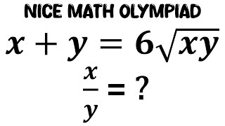 A Nice Math Olympiad Problem [upl. by Efinnej368]