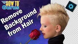 How To Photoshop Elements Remove Background Around Hair [upl. by Akoyn314]