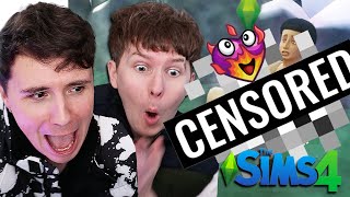 THE PUBLIC WOOHOO INCIDENT  Dan and Phil play The Sims 4 Season 2 8 [upl. by Rothmuller]