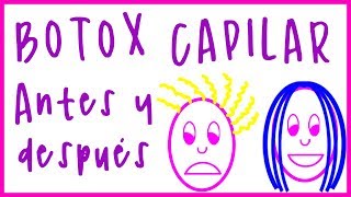 Botox Capilar Antes y Después [upl. by Lennaj]