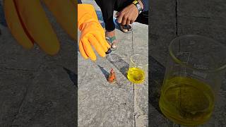 Will Sulfuric Acid Burn Bombs shorts surajkeexperiment [upl. by Lejna]