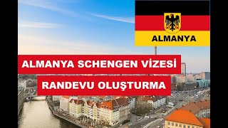 Almanya Schengen Vizesi Randevu Alma [upl. by Ylebmik]