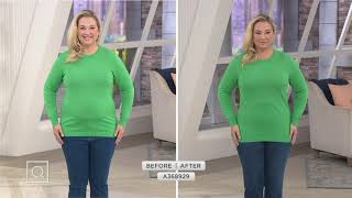 Spanx Cropped Flare Jeans on QVC [upl. by Riha]