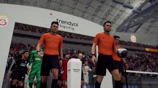 Gameplay FC 24  Galatasaray  Alanyaspor  Süper Lig  202425 [upl. by Vaughn]