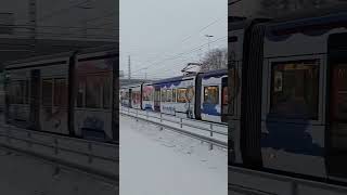 Finland Modern Tram 2024 ratikka suomi manse tampere dailylife fy skoda [upl. by Joyan]