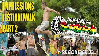 Impressions  Festivalwalk Part 2  Rototom Sunsplash 2014 [upl. by Anetta999]