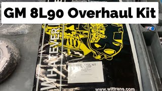 Unboxing GM 8L90 Transmission RebuildOverhaul Kit from WIT Whatever It Takes [upl. by Assirhc]