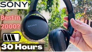 Best Headphones Under 2000 For Gaming and Music 2022  Sony Ch510 Unboxing and Review [upl. by Ihcalam]