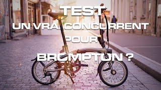 Test du Decathlon Btwin Fold Light 1s le vélo pliant qui veut détrôner Brompton [upl. by Beauregard153]