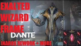 WARFRAME NEWS INAROS REWORKNEW FRAME  MORE Devstream 176 Overview  Whispers In THe Wall [upl. by Boynton798]