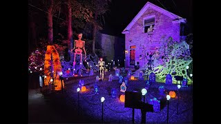 Marrow Manor 2024 Halloween Display [upl. by Reace]