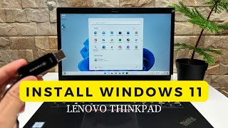 Tutorial betet89 Install  Upgrade Windows 10 ke Windows 11 Lenovo ThinkPad [upl. by Tnerual360]