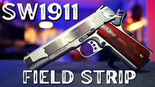 How to Field Strip a SW1911 ESeries [upl. by Namhar]