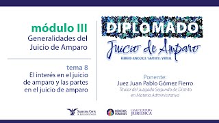 Martes 8 de marzo de 2022 Diplomado quotJuicio de Amparoquot edición 2022 Módulo III [upl. by Enetsirhc839]