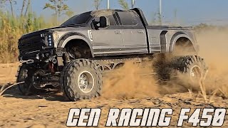 RC Car Cen Racing Ford F450 Bashing And Crawling [upl. by Adrian990]