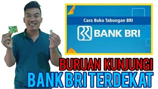 Syarat dan Cara Membuat Rekening Tabungan BANK BRI  Buruan Daftar ❗✅ Deny Dennta [upl. by Tai]