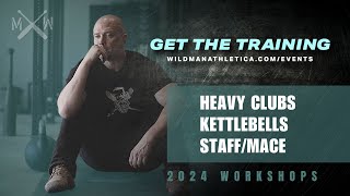 Get the training you need  2024 Wildman Athletica Training Seminars [upl. by Nehtanoj]