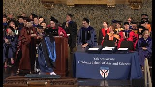 Yale Graduate School of Arts and Sciences  2024 Diploma Ceremony [upl. by Aroda]