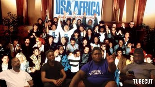 FIRST TIME HEARING USA For Africa  We Are the World  REACTION [upl. by Ahsiekrats]