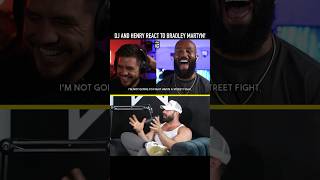 Demetrious Johnson amp Henry Cejudo Answer Challenge From 265lb Bodybuilder Bradley Martyn GoatCast [upl. by Phyllida823]