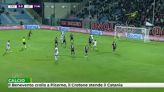 Il Benevento crolla a Picerno il Crotone stende il Catania [upl. by Gonick]