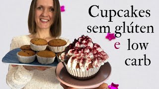 Receita de cupcakes sem glúten e lowcarb [upl. by Allyson62]