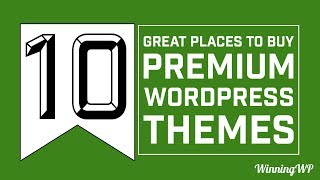 Ten Great Places to Find and Buy the Best WordPress Themes [upl. by Aikel]