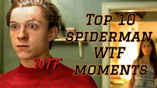 Top 10 spiderman WTF moments [upl. by Imarej]