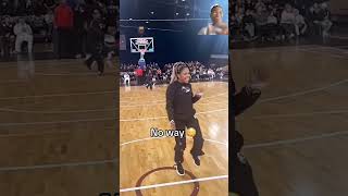 She Scored Backwards TWICE Harlem Basketball Magic harlem basketball nolookshot [upl. by Najar]