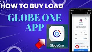 how to buy load in globe one app [upl. by Ditmore]