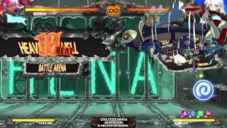 GGXRDR Bedman combo and setups [upl. by Oakes647]